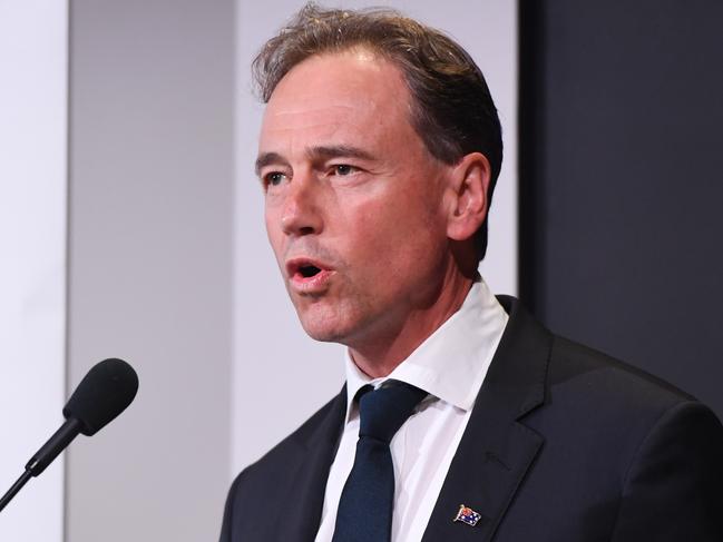 Health Minister Greg Hunt says Australian researchers have an “outstanding capacity to contribute to global efforts to control the outbreak and save lives”. Picture: Erik Anderson