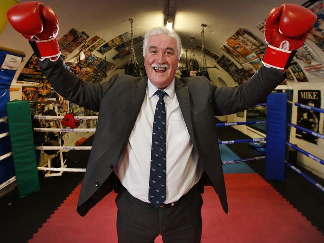 Bernie Balmer has been a longstanding advocate for boxing. Picture: David Caird