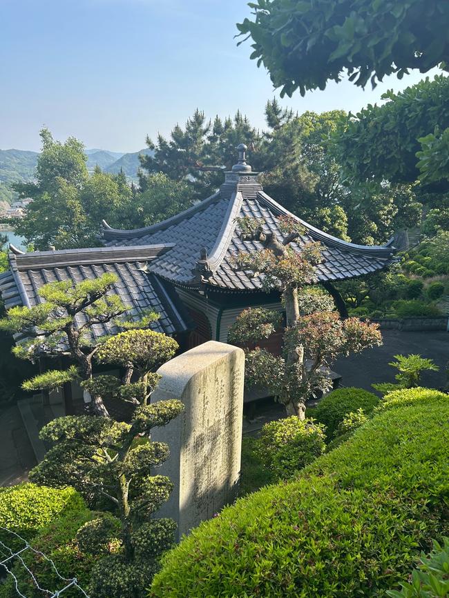 One of the many temples in Onomichi. Picture: Penny Hunter