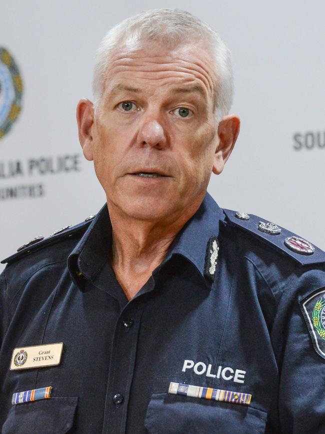 SA Police Commissioner Grant Stevens. Picture: NCA NewsWire / Brenton Edwards.