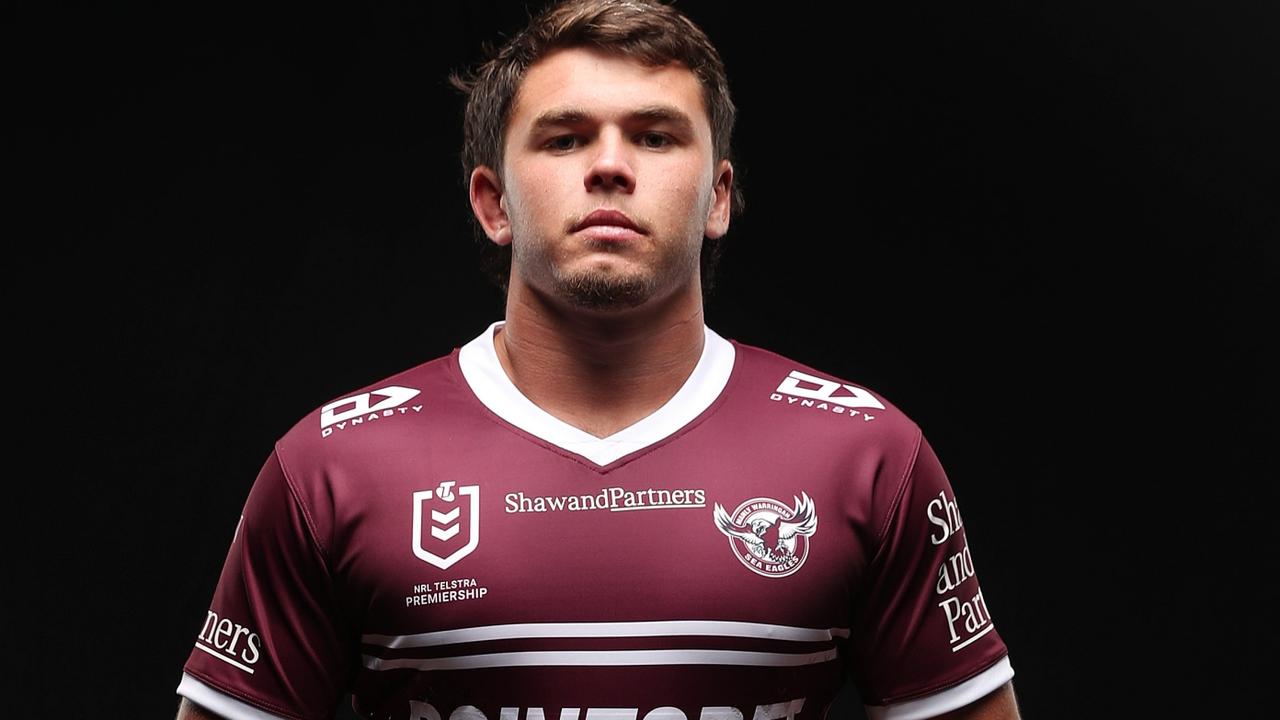 NR:L 2022: Manly Sea Eagles debutant Tolutau Koula following in