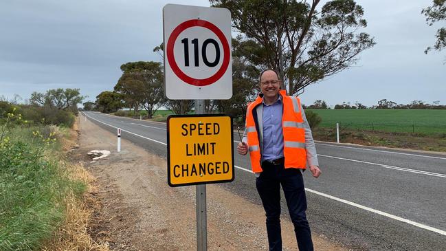 Transport Minister Corey Wingard said the government planned to fix 1000km of SA country roads in the next few years.