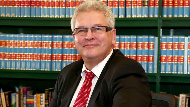 Criminal Lawyer Bill Potts has challenged Police Minister Mark Ryan to prove GPS tracking devices are monitored in real time by real people. Picture Mike Batterham