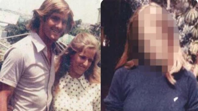 Chris and Lynette Dawson (left) and an image of JC. Images tendered to the NSW Supreme Court.