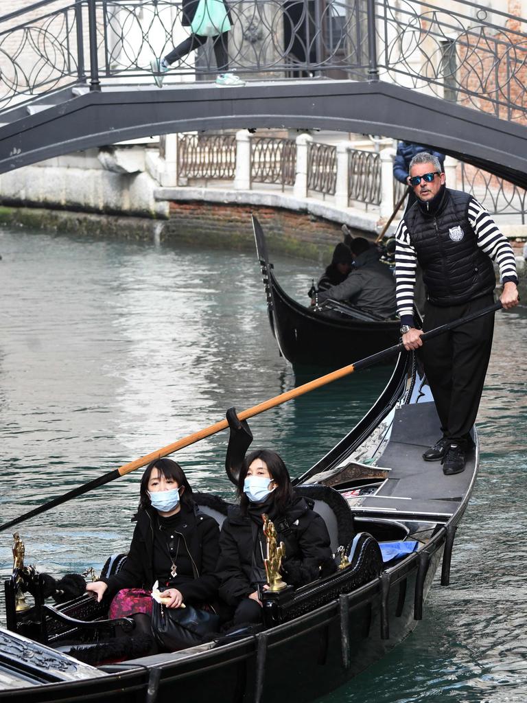 Seven people are now died from coronavirus in Italy, with 200 infected. Picture: AFP/ANDREA PATTARO