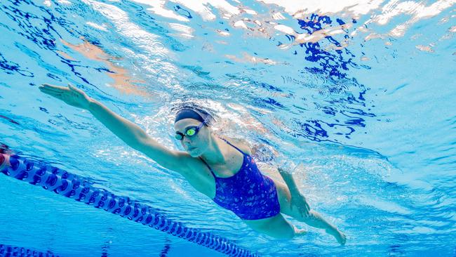 Former Coffs Harbour swimmer Maddy Gough is set to compete in the 1500m Freestyle at the 2020 Olympic Games in Tokyo. Photo: Cavan Flynn / Bond University.