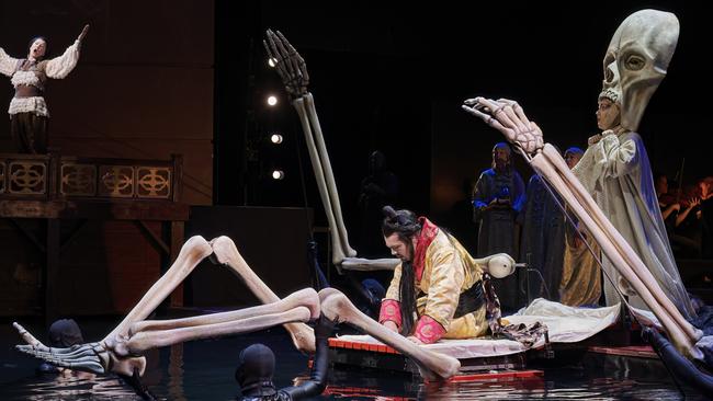 Canadian company Ex Machina’s international opera co-production of Igor Stravinsky’s The Nightingale and Other Fables will be at the 2024 Adelaide Festival. Picture: Michael Cooper