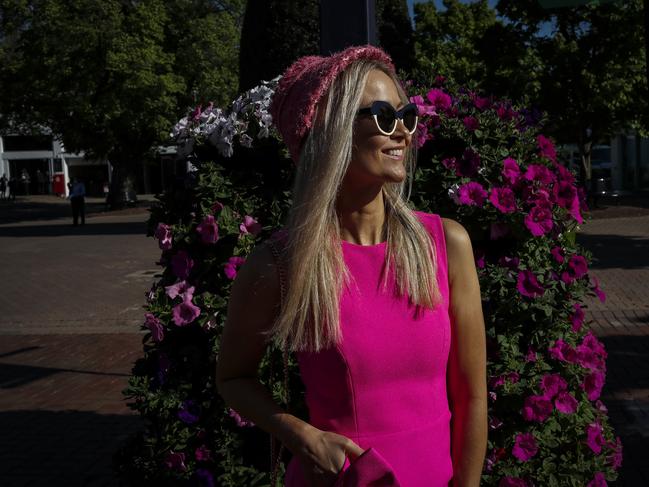 Race fans begin to arrive at Flemington Racecourse. Picture: Darrian Traynor/Getty Images