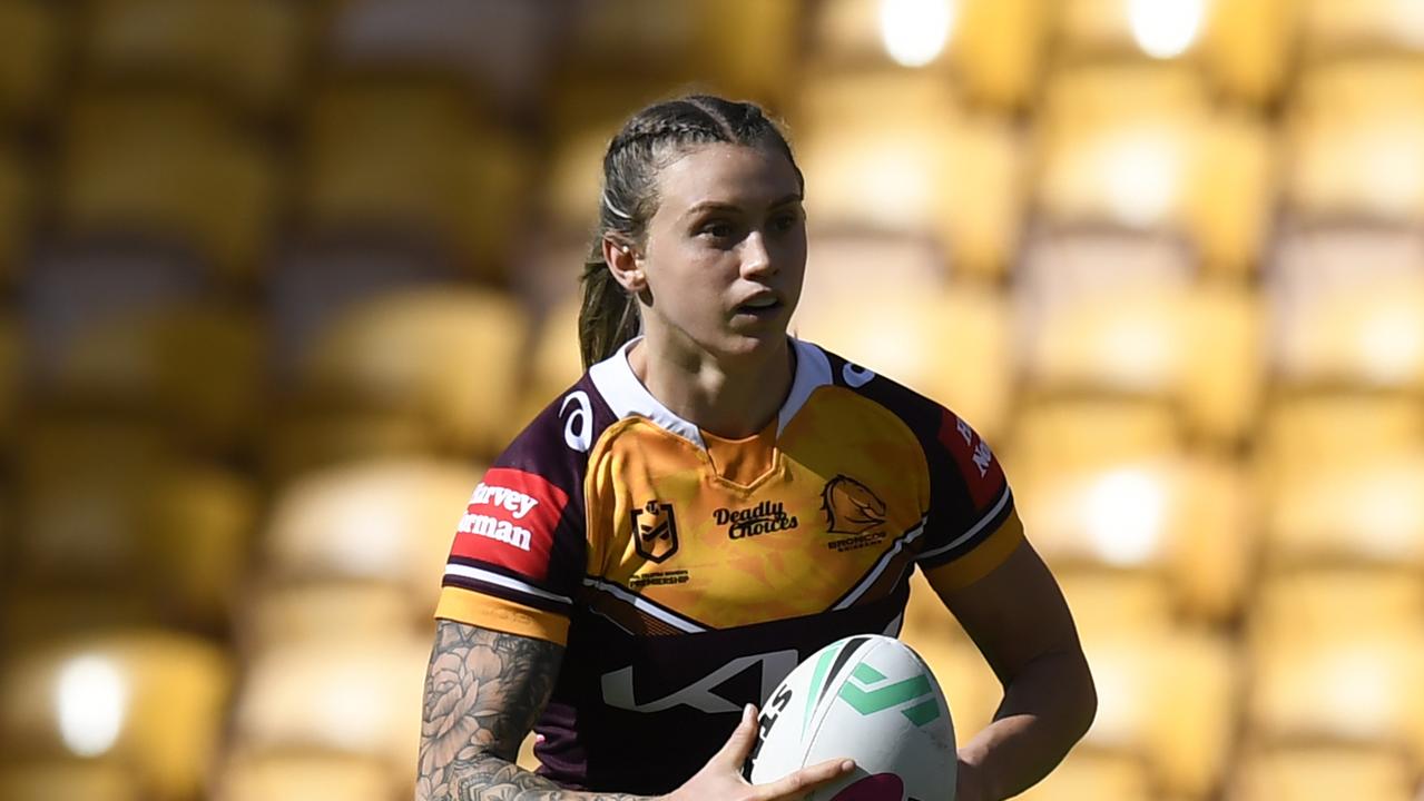Broncos star Julia Robinson will make her return from a hamstring injury. Picture: NRL Imagery.
