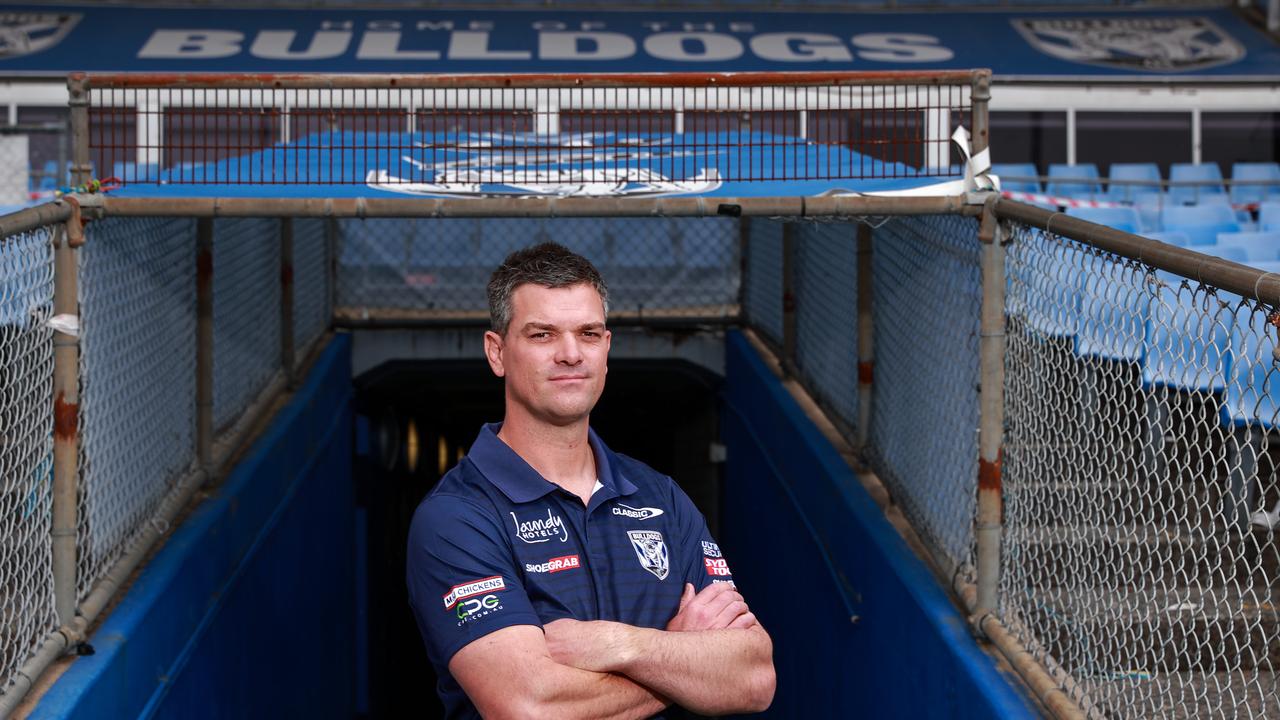 Daily Telegraph. 12, October, 2022. New Canterbury Bulldogs coach Cameron Ciraldo, at Belmore, today. Picture: Justin Lloyd.