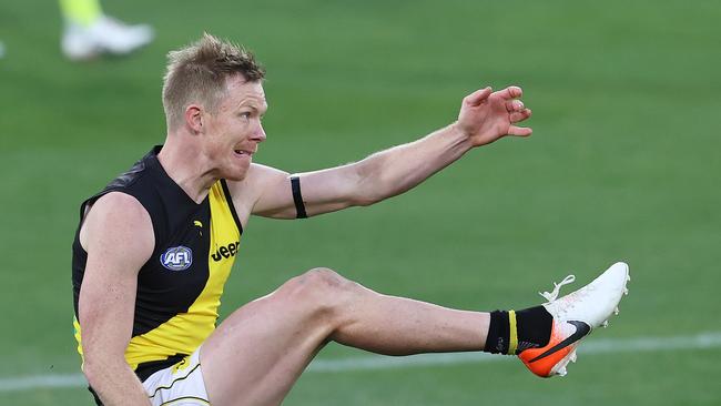 Jack Riewoldt second guessed going into a hub. Picture: Michael Klein