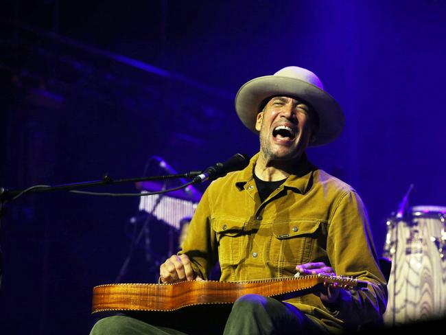 20/04/2019. Ben Harper performing at Bluesfest, Byron Bay. Jane Dempster/The Australian.