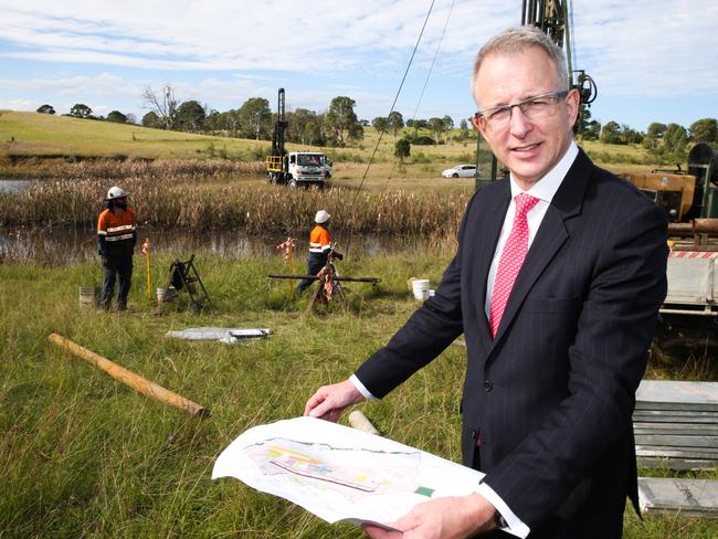 Federal Urban Infrastructure Minister Paul Fletcher is waiting for the study outcomes before committing to a favoured route. Picture: Renee Nowytarger/The Australian