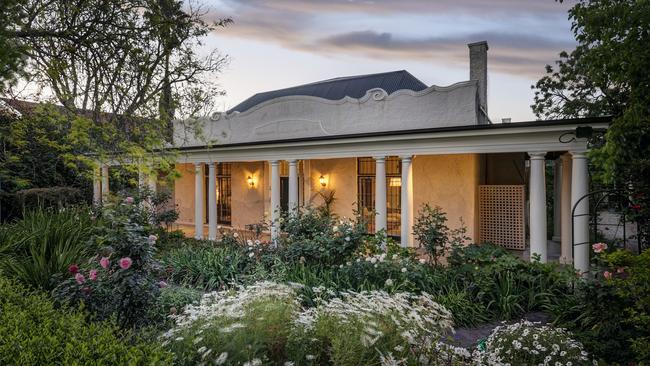 The historic mansion at 306 Ward Street, North Adelaide.