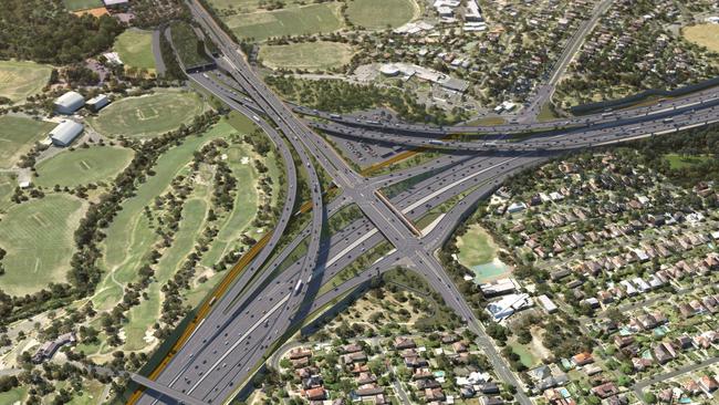 Southern Interchange and Bulleen Rd – North East Link