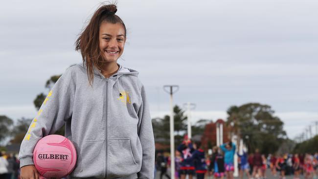 Netball connects Holly with her sport-loving father Luke, an Australian infantry soldier who was killed in 2011 while serving in Afghanistan.