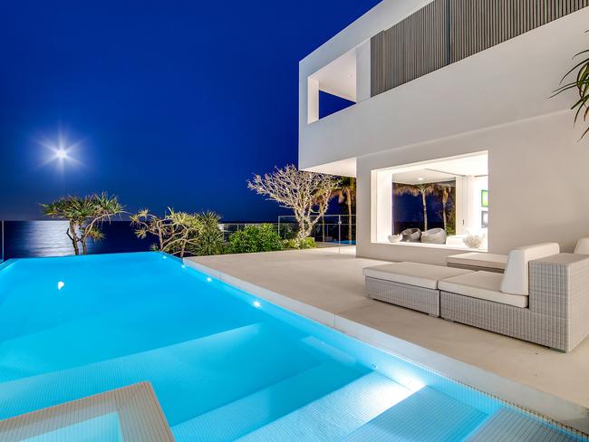 The stunning house with a beautiful view to the beach. Picture: Tom Offermann Real Estate