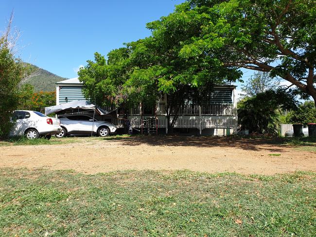 The Mackay Street, Lakes Creek home where police allege a man was attacked with a chair on Thursday, 28 January, 2021.