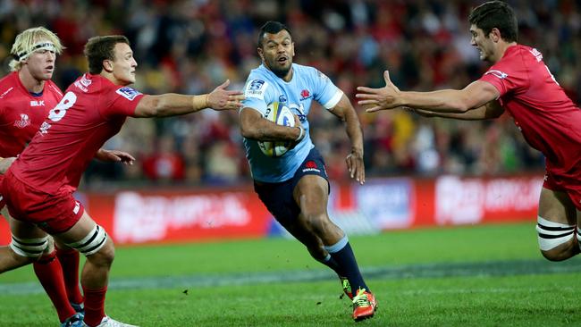 Kurtley Beale was superb for the Waratahs against the Reds.