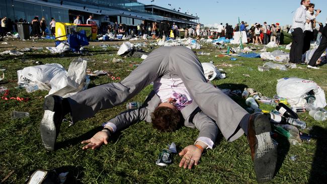 Bottoms up. Picture: Andrew Tauber