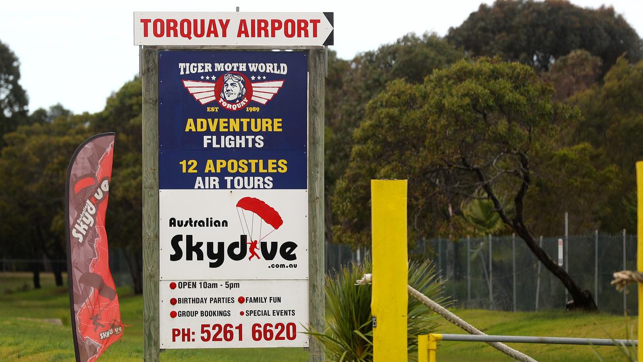 Torquay airport on Blackgate Rd. Picture: Alison Wynd