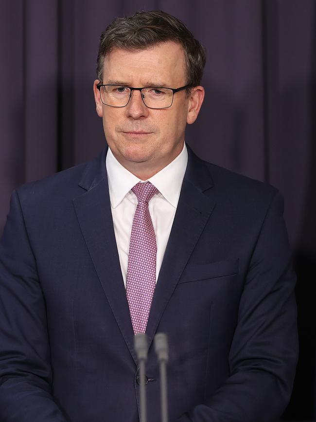 Education and Youth Minister Alan Tudge said families will benefit from the cuts. Picture: NCA NewsWire/Gary Ramage