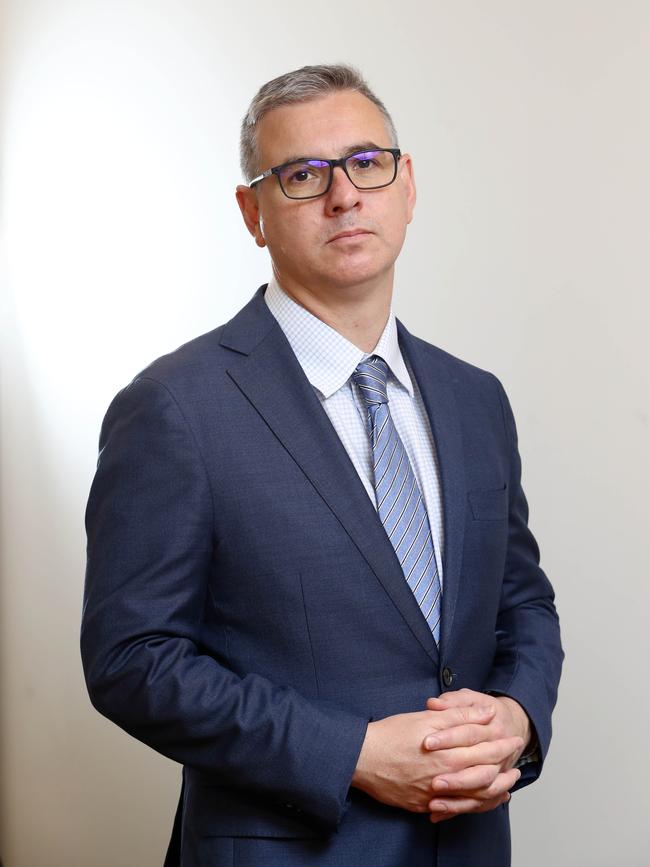 The Australian business reporter John Stensholt. Picture: Aaron Francis