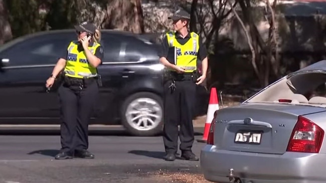 A car and motorbike collision on Salisbury Highway has left the rider in the hospital fighting for life.