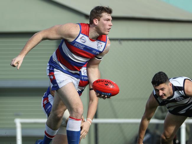 Andrew Robinson in action for Point Cook in the WRFL. Picture: Local Legends Photography