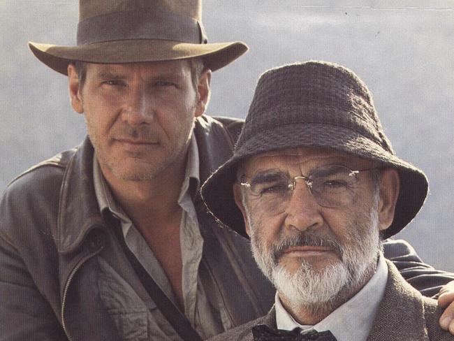 Harrison Ford and Sean Connery played father and son in Indiana Jones – The Last Crusade.