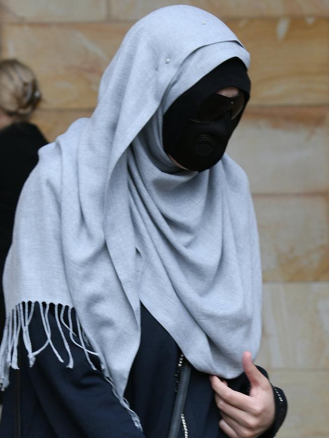 The woman’s sister outside court.