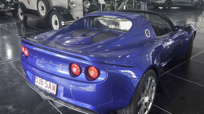 Clive Palmer opens his automotive museum at the at the Palmers Resort Coolum; 2011 Lotus Elise