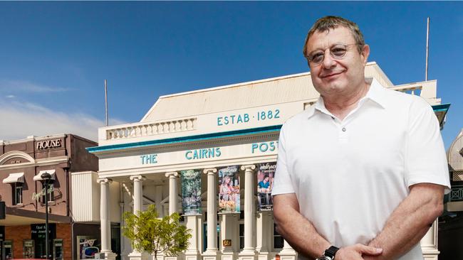 Cairns real estate tycoon Alex Seckler has submitted development plans for the heritage-listed Cairns Post building on Abbott St. Picture: Supplied