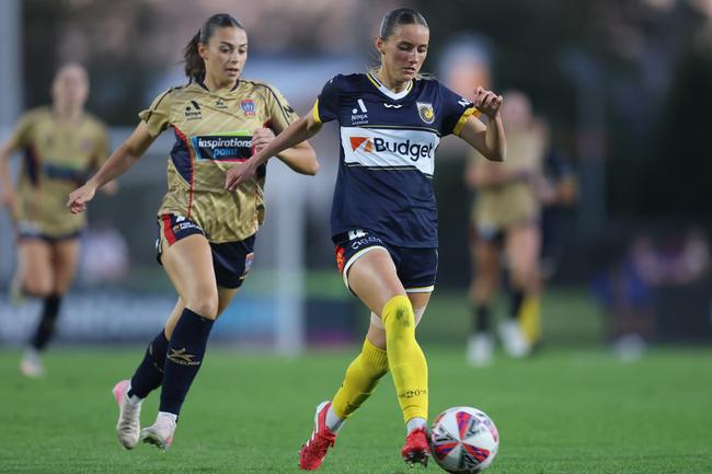 Mariner’s Jessika Nash during round 23 of the A-League Women's. Picture: Scott Gardiner/Getty Images