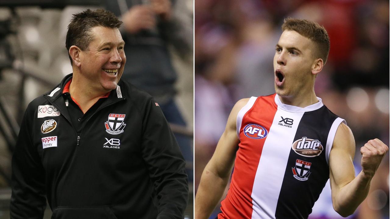 Brett Ratten is working wonders, with Jack Lonie's St Kilda well on top.