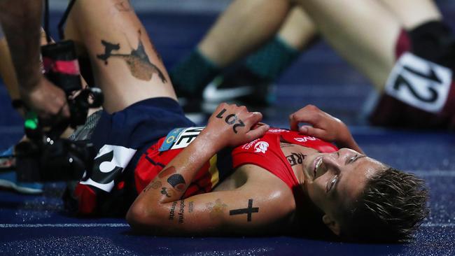 Champion: Isaac Heyne. Picture: Mark Metcalfe/Getty Images