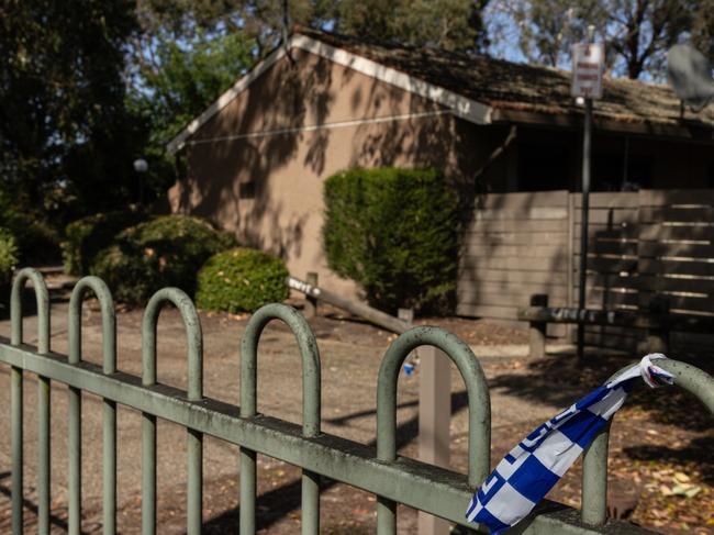 MELBOURNE, AUSTRALIA - NewsWire Photos - 4 OCTOBER 2024: A general view of what appears to be the site of a suspicious death. Picture: NewsWire / Diego Fedele