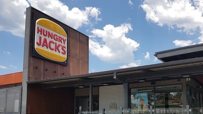 Generic image of the Hungry Jack's fast food restaurant in Engadine, NSW.