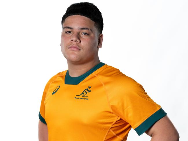 Rugby Australia 2024 Under-16s development selection Sio Kite.