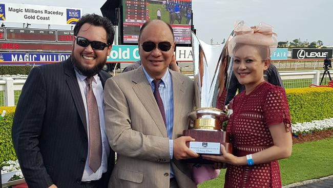 Just Fung (left), Tony Fung and Loretta Fung. Picture: Supplied.