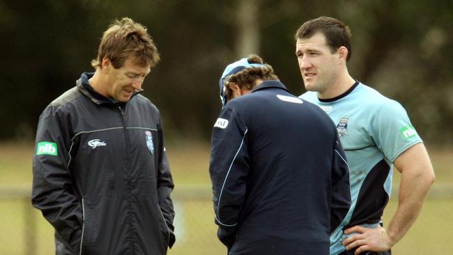 Craig Bellamy coached Paul Gallen at State of Origin level.