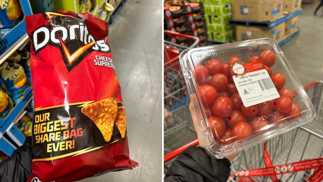 The biggest bag of chips I've ever seen. Image: Supplied