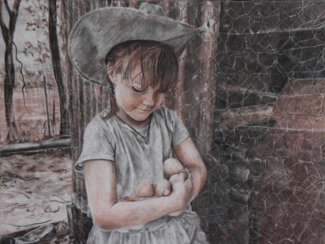A piece from the upcoming exhibition.