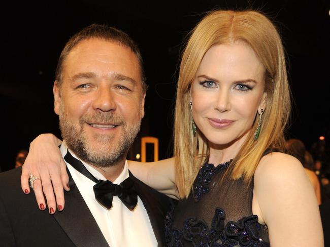 Russell Crowe and Nicole Kidman will be working together. Picture: Wire Image