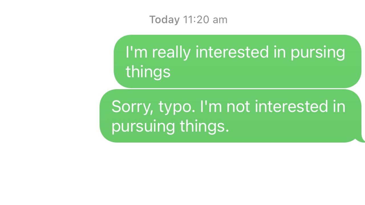 Break up texts are normal for Gen Z. Picture: News.com.au