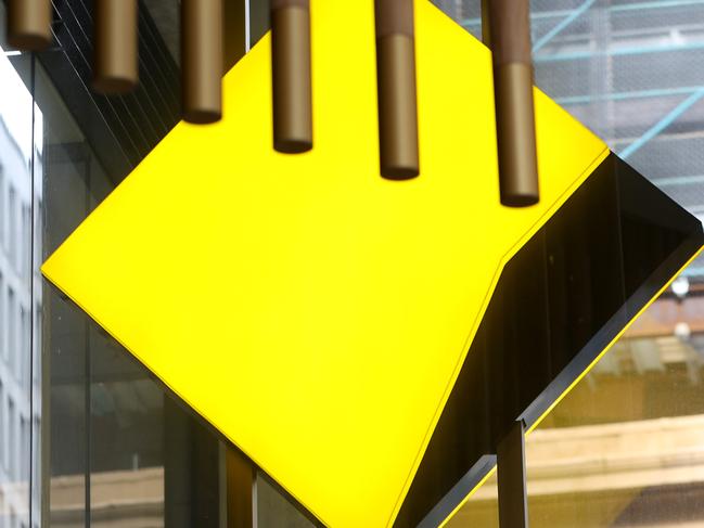 SYDNEY, AUSTRALIA - NewsWire Photos MAY 4, 2024: Commonwealth Bank signage on George Street in the Sydney CBD. Federal budget stock images.Picture: NCA NewsWire / Damian Shaw