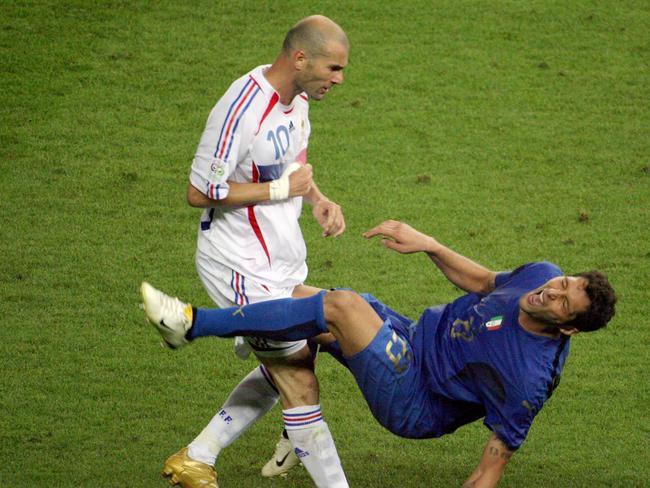 Sacre bleu! The Zidane headbutt.