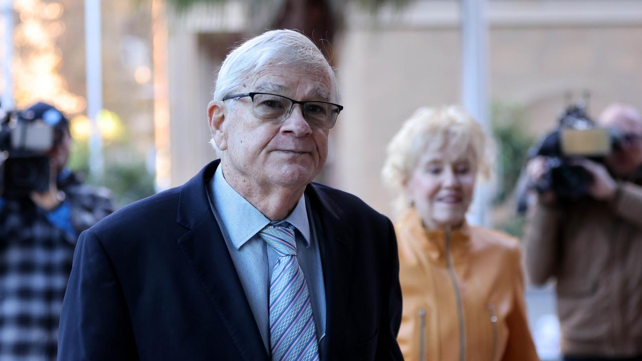 Brian Burston has been supported in court by his wife Rosalyn. Picture: NCA NewsWire / Damian Shaw
