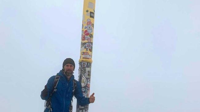 Ipswich climber Ricky Ellis climbed Zuqspitze.