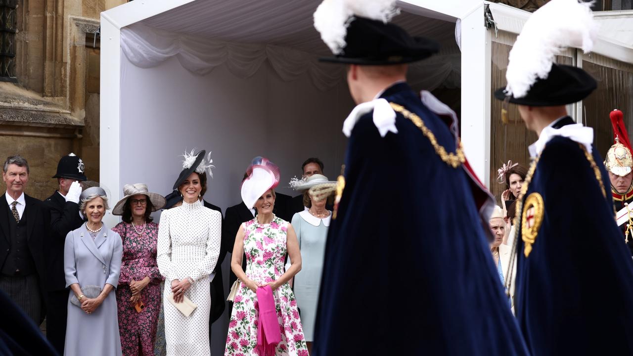 Prince William and Kate Middleton's sweet moment at Order of the Garter  ceremony